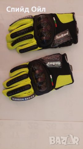Ръкавици Мото Крос с карбонов протектор и тачскрин, снимка 6 - Аксесоари и консумативи - 27156096