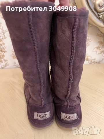 Детски ботуши UGG естествен велур, снимка 4 - Детски боти и ботуши - 42843100
