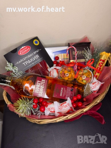 Подаръчна кошница , снимка 2 - Подаръци за рожден ден - 52572618
