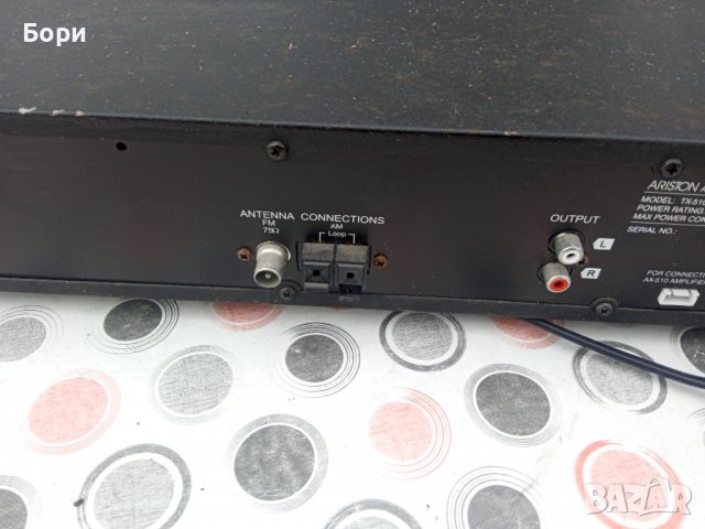  Ariston TX-510 FM/AM Стерео тунер, снимка 9 - Радиокасетофони, транзистори - 39318911