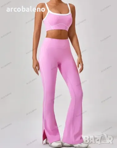 Дамски спортен комплект от две части, 5цвята , снимка 2 - Спортни екипи - 49491178