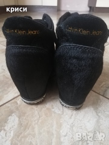 Дамски кецове Calvin klein , снимка 4 - Кецове - 36912879