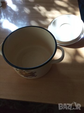 Емайлирани тенджерки, снимка 6 - Съдове за готвене - 38381759