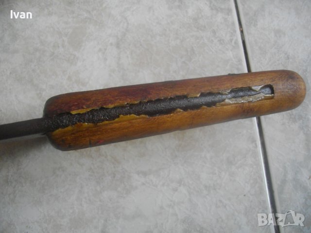 Български Стар Ръчно Кован Сатър 290мм/Стара Овощарска/Лозарска  Ножица 220мм-Ретро/Винтидж, снимка 7 - Други инструменти - 36952374