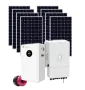 Автономна соларна система 9.3 kW + инвертор Deye 8 kw + 5.12 kwh литиева батерия - Трифазна, снимка 1