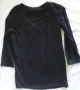 черна памучна блуза terranova, снимка 3