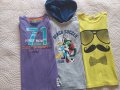 Лот панталон / бански  и тениски H&M  , Disney 134 / 140, снимка 5