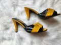 Елегантни чехли в жълто, снимка 3