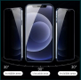 Privacy Стъклен Протектор Apple iPhone 13 Pro Max 12 Mini 11 XS XR 5D, снимка 7
