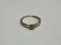 Златен пръстен 14к, 1,10гр, снимка 4
