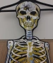Забавен плакат/винил,Скелет (Холографски ефект 1,5 м.) Книгоразделител - Sugar Skulls, снимка 13