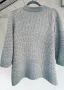 Красива сива блуза кашмир, снимка 1