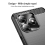 MOFI TPU Калъф за Honor X5c Plus 4G / Honor X5c 4G- Въглеродно влакно, Вкл. Протектор, 3 Цвята, снимка 4