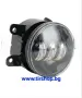 Комплект 2 броя LED фарове за мъгла, халогени за Dacia, Renault, Ford, Citroen, Suzuki, бяла св, снимка 4