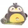 Плюшен пингвин възгланичка + одеалце, снимка 1 - Плюшени играчки - 39921384