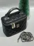 Chanel Луксозна Дамска Чанта Тип Куфар С Капитонирано Покритие И Вградено Огледало Код SK2239, снимка 4