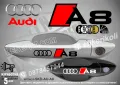 AUDI A3 стикери дръжки SKD-AU-A3, снимка 8