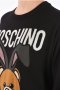 Дамска плетена туника-рокля Moschino в черно с мече Playboy, снимка 4