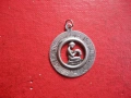 Сребърен медальон зодия Дева 925, снимка 2