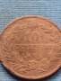 Монета 10 чентезима 1863г. Италия Виктор Емануил втори 28191, снимка 2