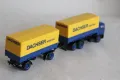 HERPA H0 1/87 MAN DACHSER КАМИОН ИГРАЧКА МОДЕЛ TIR, снимка 8
