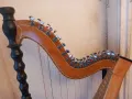 Арфа стара 38 струнна , снимка 2