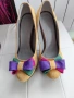 Цветни, елегантни обувки р-р 39, снимка 1