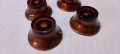 Dark Brown Les Paul Top Hat Knobs, снимка 4