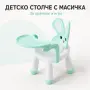 Детско столче с масичка за хранене. , снимка 1