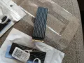 Радиатор за SSD NVMe 2280 алуминиев 2мм + термален пад + пръстени, снимка 2