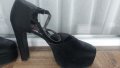 Дамски черни елегантни обувки за бал 39 номер, снимка 7