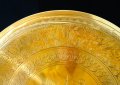 Старинна чиния,пано от месинг Египет. , снимка 2