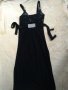 Дълга черна рокля, снимка 1 - Рокли - 29219389