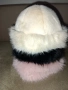 Зимна плетена шапка с пух, ръкавици, снимка 13