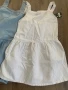Дънкова бяла рокля , снимка 1