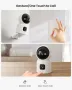 Нова ZOSI Камера за вътрешно наблюдение 360°, бебе/домашен любимец мониторинг, снимка 2
