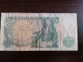 Банкнота - Великобритания - 1 паунд | 1982г., снимка 2