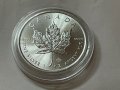 1 oz Сребро Кленов лист - 2023, снимка 3