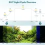 Ново осветление hygger LED лампа за аквариум 14W, 24/7 таймер, 12 цвята, 48-60 см, снимка 3
