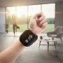 Преносим дигитален апарат за кръвно налягане за китка с LCD дисплей и памет, снимка 3