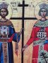 Икона на Св. Св. Константин и Елена icona Sv. Sv. Konstantin i Elena, снимка 2