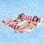 6570 Голям надуваем воден хамак за двама плаващ шезлонг, 120×130 см, снимка 2