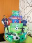 Картонена торта Футбол М бапе M bappe , снимка 1 - Други - 44449409