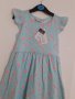 нова памучна рокля за момиче 3-4год., снимка 4