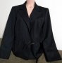 Стилно черно сако, XL, снимка 1 - Сака - 39032250