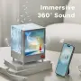 One bird Northern Lights Aurora & Galaxy проектор със звездно нощно осветление и Bluetooth говорител, снимка 2