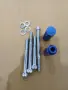 Алуминиеви пегове за тротинетка 81 Customs (Blue) – Внос от Германия, снимка 1