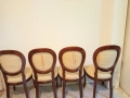 Антикварни, красиви столове, дьрво, снимка 3