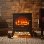 Ретро камина с ефект на пламък – уют и атмосфера, снимка 5