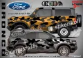 Ford Puma SK-SJV3-F-PU Кaмуфлаж Офроуд Джип Пикап Лодка Camouflage Off-Road стикери, снимка 2